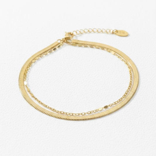 MACY Bracelet- 18K Gold Plated