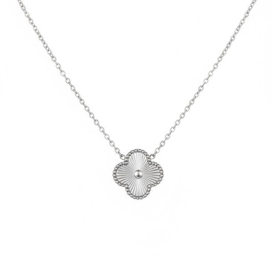POSY Clover Necklace - SILVER