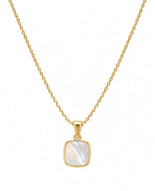 SOPHIA Necklace Opal - Square