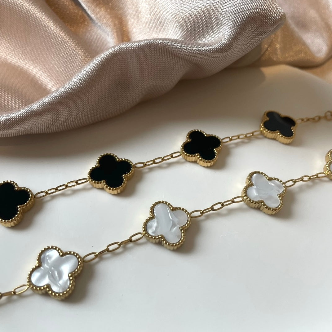 KRISTEN Black Clover Bracelet