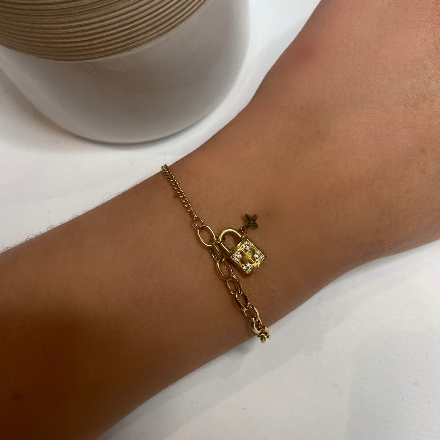 HAZEL Bracelet- 18K Gold Plated