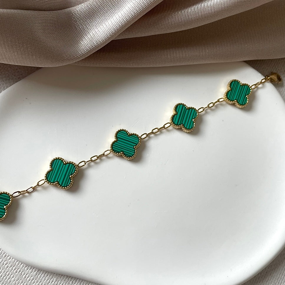 TATIANA- Emerald Bracelet